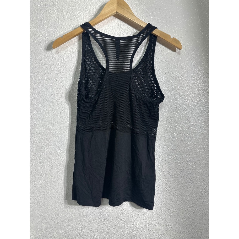 90 Degree by Reflex Womens Black Mesh Racerback Activewear Tank Top Size S - Picture 5 of 6